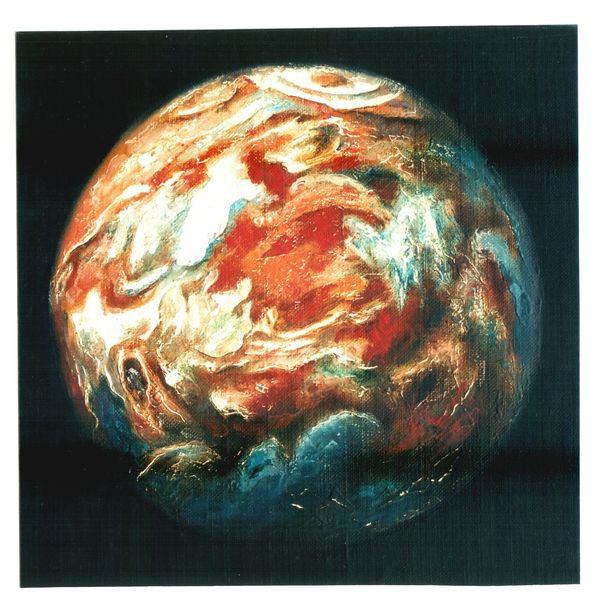 «Земля в полоні віків». 2001. Оргаліт, полотно, олія